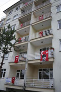 Bolu bayraklarla donat�ld�