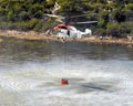 Helikopter zorunlu ini� yapt�