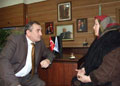 Y�lmaz'a ziyaret�i ak�n�