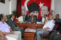 Mahalle Muhtarlar�'ndan MHP'ye ziyaret
