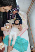 S�t tenceresi Zeynep'i yakt� 