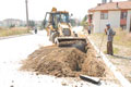 Sar�calar yoluna ya�murlama hatt� �ekiliyor