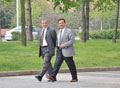 Sezgin Akay parkta