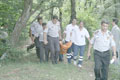 Ormanda as�l� bulundu