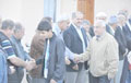 Bakan�n �n�nde silahl� kutlama