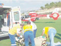 Hava ambulans� hayat kurtard�