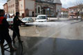 Sokak temizli�i ba�lad�