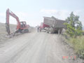 Beypazar� yolu geni�liyor