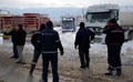 S�r�c�ler, Karayollar� ekiplerine tepki g�sterdi