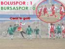 Bursa’n�n boynu b�k�k: 1-0