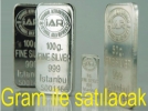 Gram ile sat�lacak