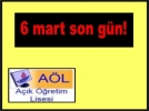 6 Mart son g�n