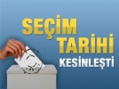 Se�im tarihi 12 Haziran