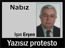 Yaz�s�z protesto