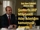 “A�iretimle aday aday� de�ilim”