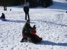 Zirvede kayak keyfi s�r�yor  