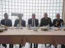 Vali parti ba�kanlar�yla g�r��t�