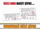 YGS deki basit �ifre