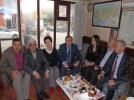 Ba�kan taksici ziyaretlerinde