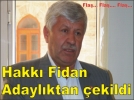 Fidan adayl�ktan �ekildi