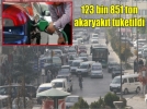 Ki�i ba�� 45 litre yak�t t�ketiyoruz