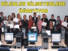 Bilenler bilmeyenlere ��retiyor
