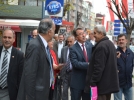 Cadde’de destek istediler
