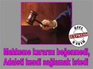 Mahkeme karar�n� be�enmedi, 