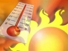 Termometre 35 dereceyi g�sterecek