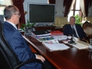 Ahmet Baysal vali �z�imen’e nezaket ziyaretinde bulundu
