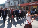 Atat�rk yine co�kuyla kar��land�