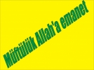 M�ft�l�k Allah’a emanet