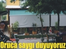 Oru� tutanlara sayg�l�y�z