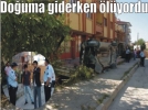 Do�uma giderken �l�yordu