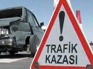 Trafik kazas�nda 7 yaral�