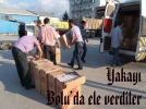 Yakay� Bolu'da ele verdiler