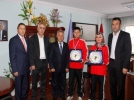 Gayret �ilt ile �d�llendirdi