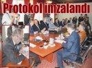 Protokol imzaland�   
