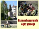 Ata’n�n huzurunda ��le yeme�i