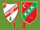 Boluspor 3 puan� kapt�