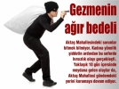 Gezmenin a��r bedeli