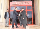 Durmu�lar Rekt�r Co�kun�u ziyaret etti  