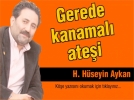 Gerede kanamal� ate�i 