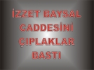 Yar� ��plak soka�a f�rlad�lar