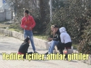 Yediler, i�tiler, att�lar, gittiler