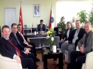 BOS�AD�dan Emniyet M�d�r�ne ziyaret  