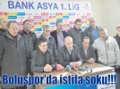 Boluspor’da istifa �oku!!!
