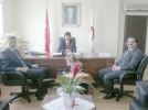 Yeni m�d�rlere ziyaret  