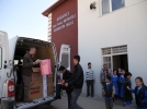 Belediyeden okullara yard�m   