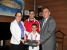 Minik cimnastik�iye tablet bilgisayar